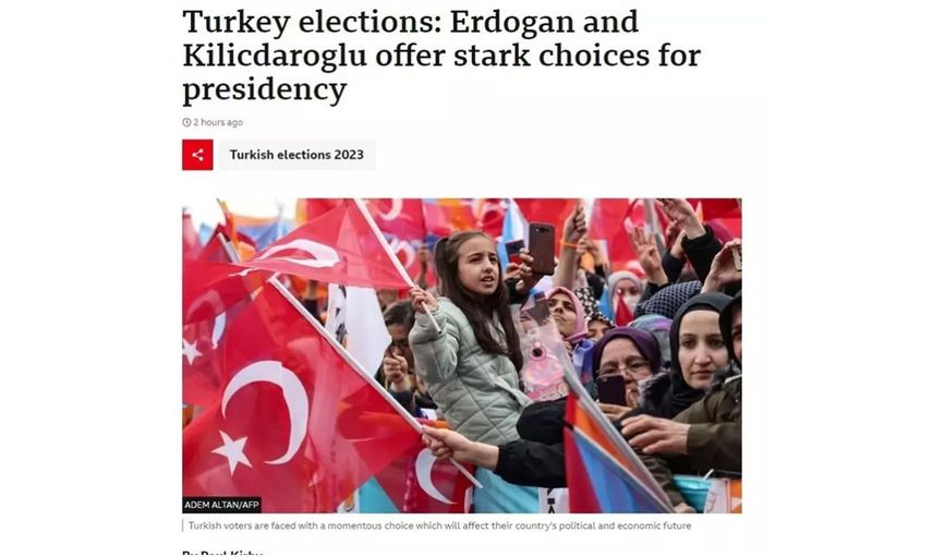 Seçime günler kala dünyanın gözü Türkiye’de: Manşetlerine taşıdılar