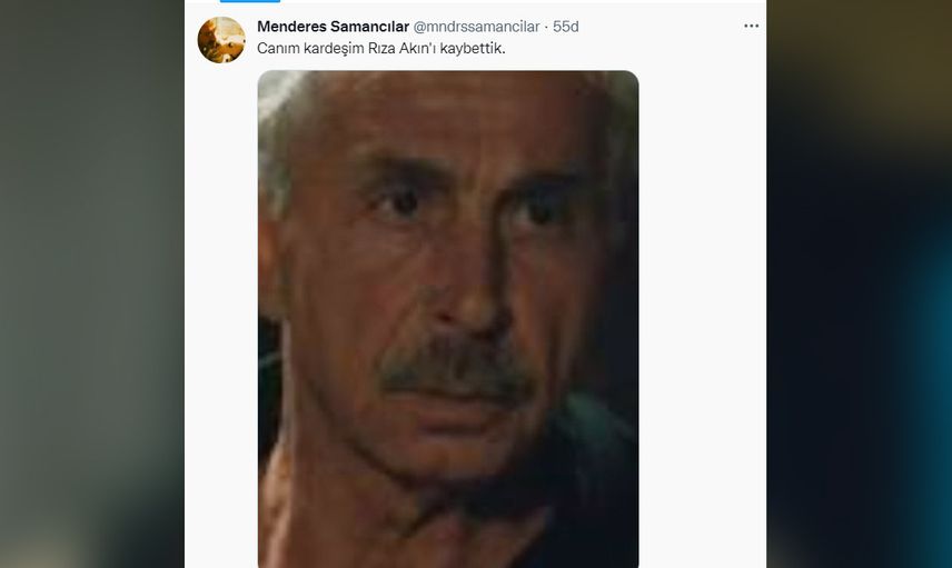 Kardeş Payı'nın ünlü oyuncusu Rıza Akın kaldırıldığı hastanede hayatını kaybetti