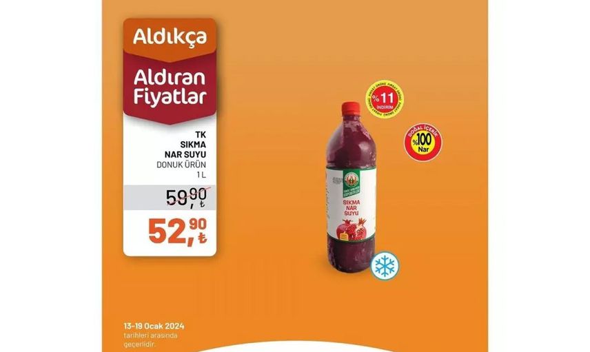 Tarım Kredi Kooperatif Marketleri’nden enflasyona karşı atak: Ocak ayında birçok ürüne indirim yapıldı