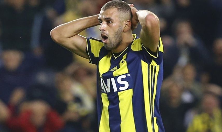 Fenerbahçe'nin Eski Futbolcusu Islam Slimani Lyon-Sparta Prag Maçında Yıldızlaştı!
