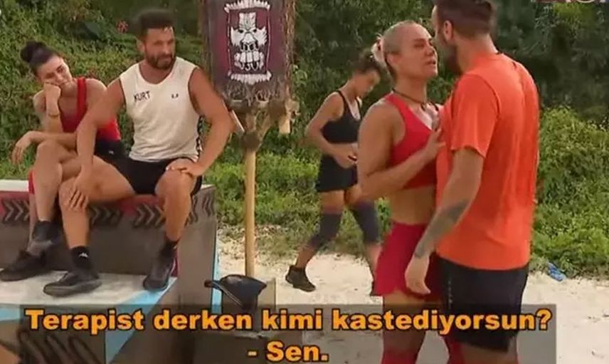Survivor'da korkutan dakikalar: Sercan-Mustafa Kemal kavgasının arasında kalan Nagihan fenalaştı!