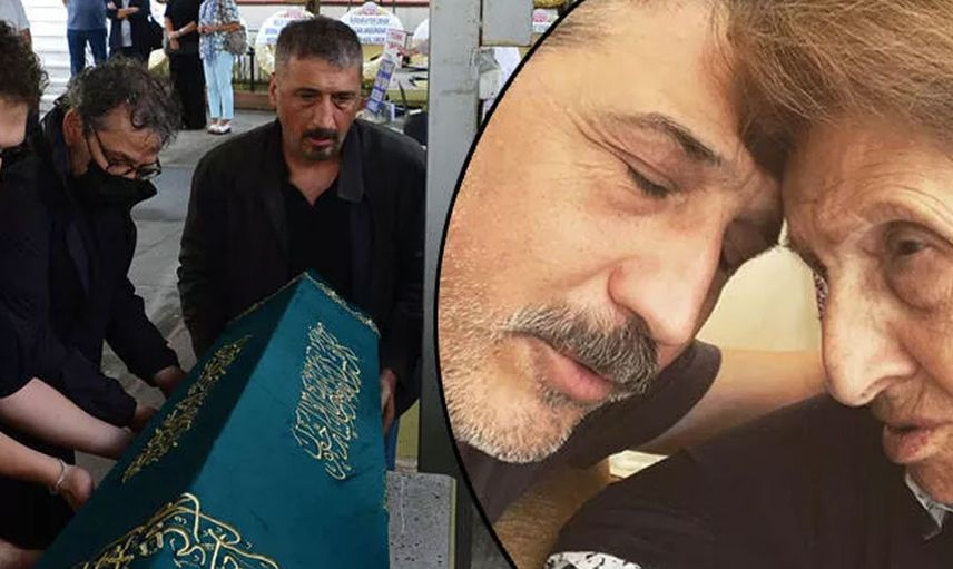 Cem Davran’ın cenazede zor anları: Annesi toprağa verirken ayakta durmakta zorlandı
