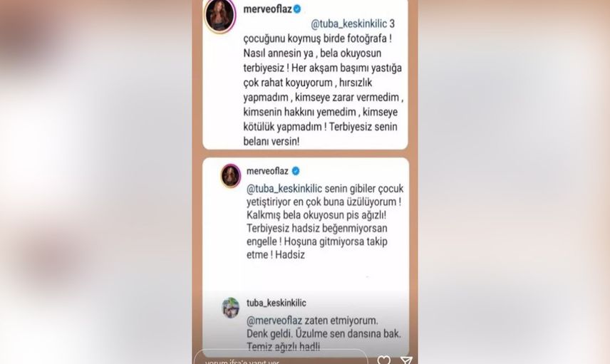 Şeffaf elbisesiyle yaptığı dansa gelen yorumlar Merve Oflaz’ı çıldırttı: Terbiyesiz hadsiz!
