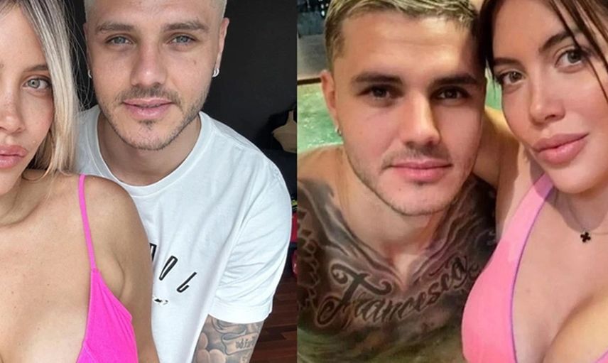 Galatasaray'ın yıldız futbolcusu Icardi'ye maç öncesi soğuk şaka: Wanda Nara, şortunun içine öyle bir şey koydu ki... Taraftar çıldırdı!