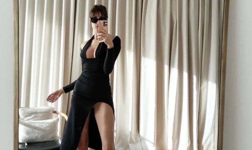 Didem Soydan'dan üstü açık pozlar! Göğüsleri gözüken Soydan yürek hoplattı