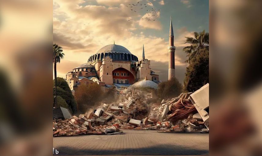 Büyük İstanbul depremini yapay zeka böyle çizdi!