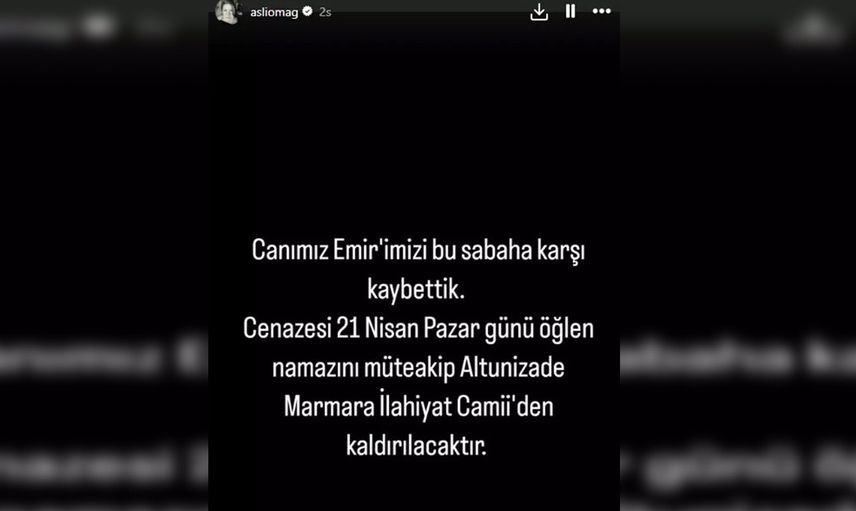 Kalk Gidelim'in yıldız oyuncusu Aslı Omağ'ın acılı günü! Müzisyen sevgilisi Emre Yeşil hayatını kaybetti
