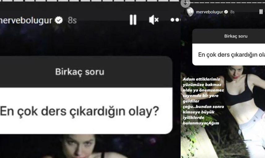 Merve boşandı