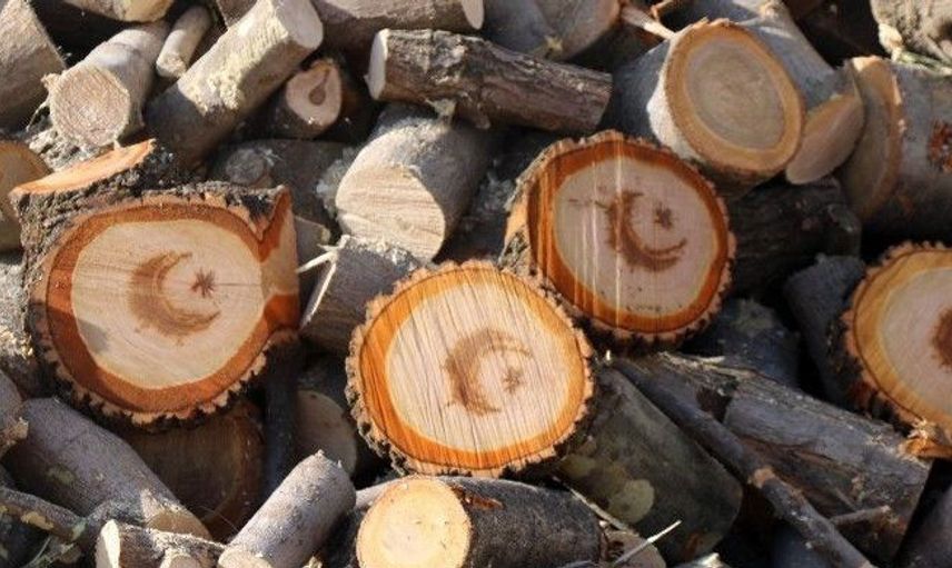 Kesilen Ağacın İçinden Türk Bayrağı Figürü Çıktı