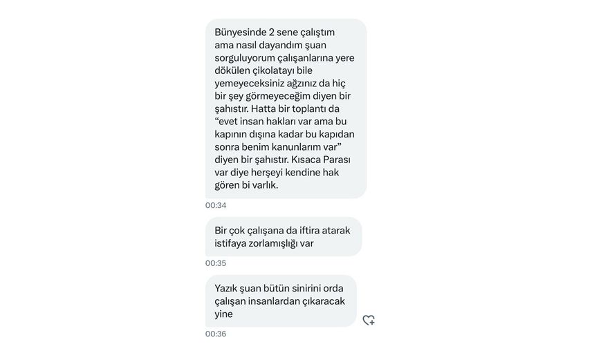 Meğer ilk tehdidi değilmiş: Patiswiss markasının CEO’su Elif Aslı Tunaoğlu’nun onlarca mesajı ifşa oldu