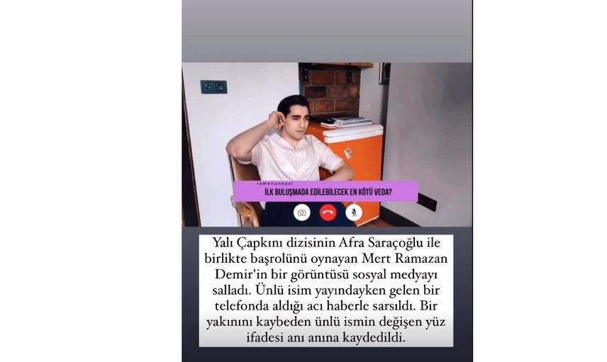 Mert Ramazan Demir'in zor anları 