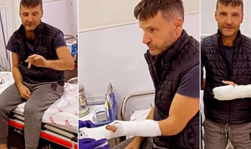 Müge Anlı'nın can arkadaşı Sinan Özen 6 metre yükseklikteki ağaçtan düştü apar topar hastaneye kaldırıldı