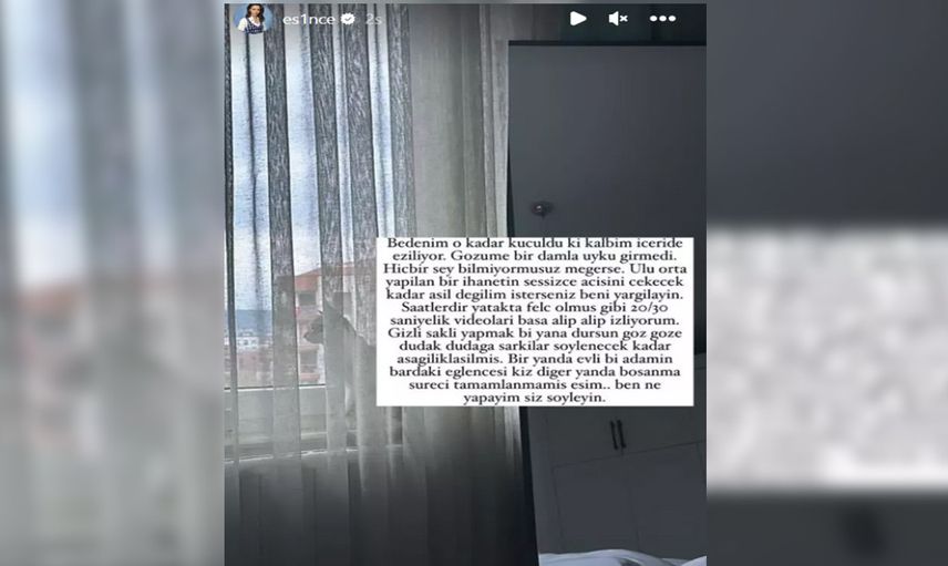 Kafalar'dan Bilal Hancı eşini ulu orta aldatırken yakalandı! Eşi Esin Çepni ihanet görüntülerini sosyal medyadan paylaştı
