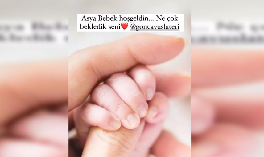 Gonca Vuslateri erken doğum yaptı: Anne olan ünlü oyuncu bakın kızının adını ne koydu!