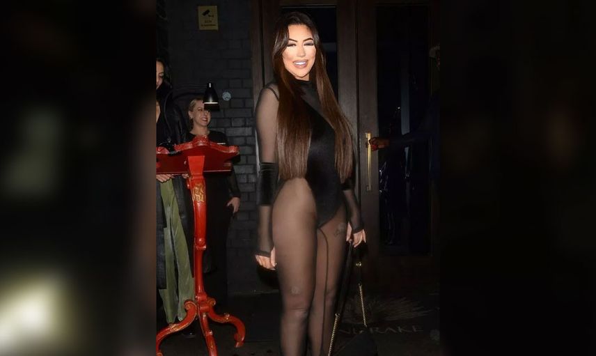 Chloe Ferry kimdir? Chloe Ferry, BBC partisinde giydiği transparan kıyafet ile yürek hoplattı