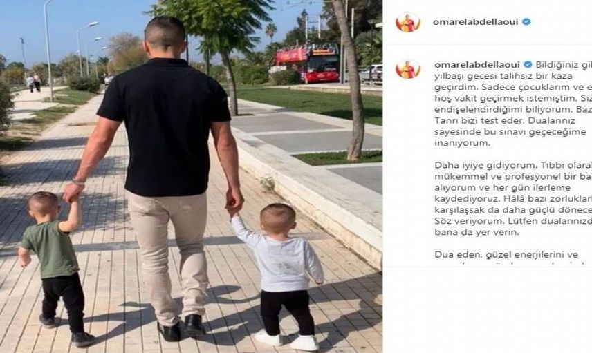 Galatasaray'a Omar Elabdellaoui'den Sevindiren Haber Geldi!