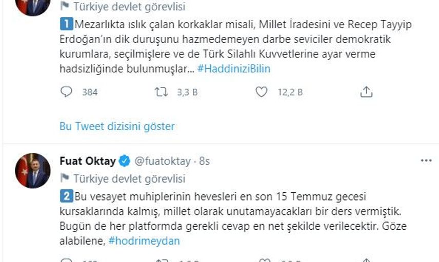 Emekli 103 Amiral İçin Tepkiler Çığ Gibi Büyümeye Devam Ediyor!