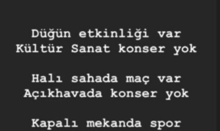 Ünlülerden Normalleşme Kararlarına Tepki