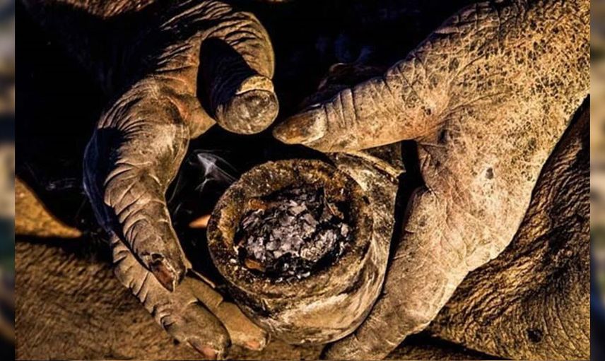 İran'da yaşayan şahıs 65 yıldır suya dokunmuyor