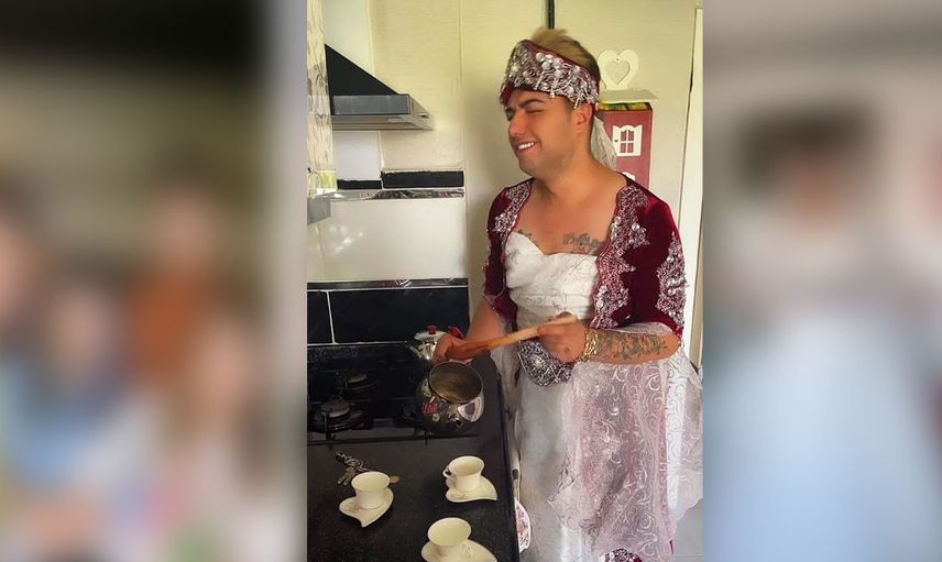 9 aylık hamile Mükremin'in çektiği video olay yarattı! Kapıya da hallenmezsin be adam!