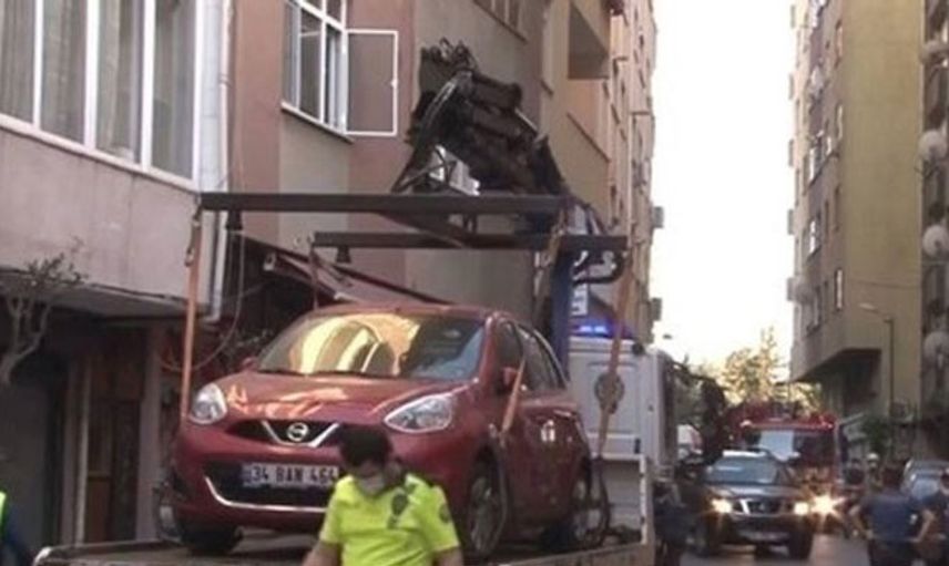 Şişli’de 6 Katlı Bina, Çökme Riski Sebebiyle Tahliye Edildi