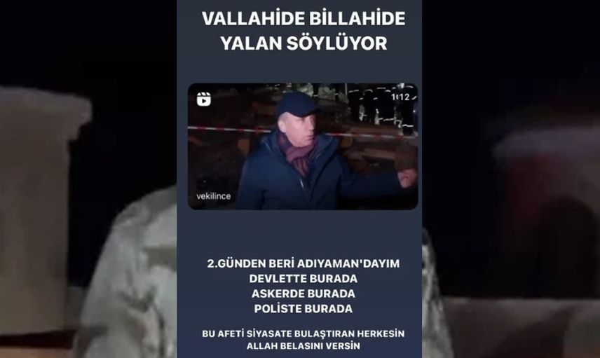 Deprem bölgesinde canla başla çalışan ünlü oyuncudan Muharrem İnce’nin sözlerine tepki: Yalan söylüyor