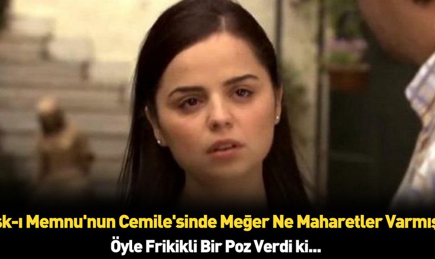 Aşk-ı Memnu'nun "Salak mısın Cemile'si" Pelin Ermiş öyle pozlar verdi ki görenlerin yüreği hopladı