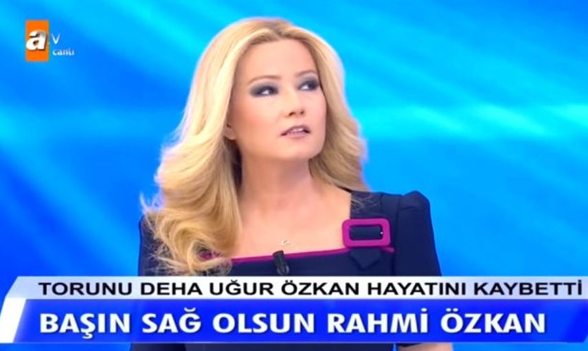 Müge Anlı, Rahmi Özkan'ın torununun kanserden hayatını kaybettiğini açıkladı