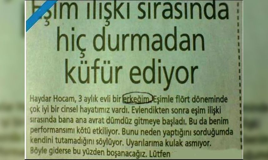 Haydar Dümen'e sorulmuş garip sorular