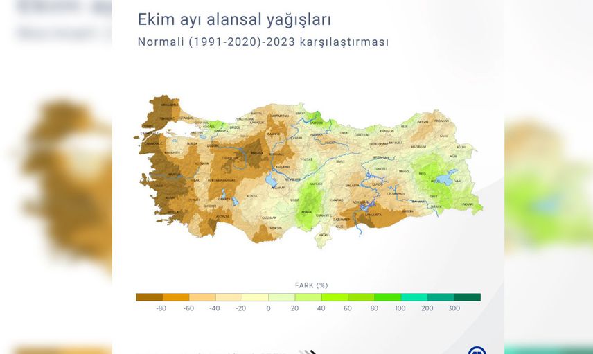 Kuraklık haritası yayınlandı: Türkiye tehlike altında! İşte kuraklığın resmi...