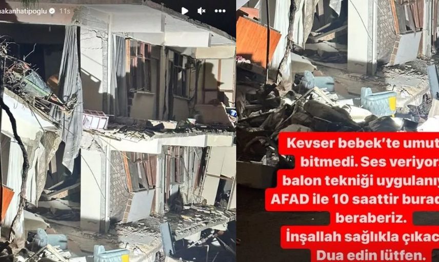Hakan Hatipoğlu deprem bölgesinden ağlaya ağlaya paylaştı: Enkazdaki adam bebeğin kurtulması için kolunun kesilmesini kabul etti