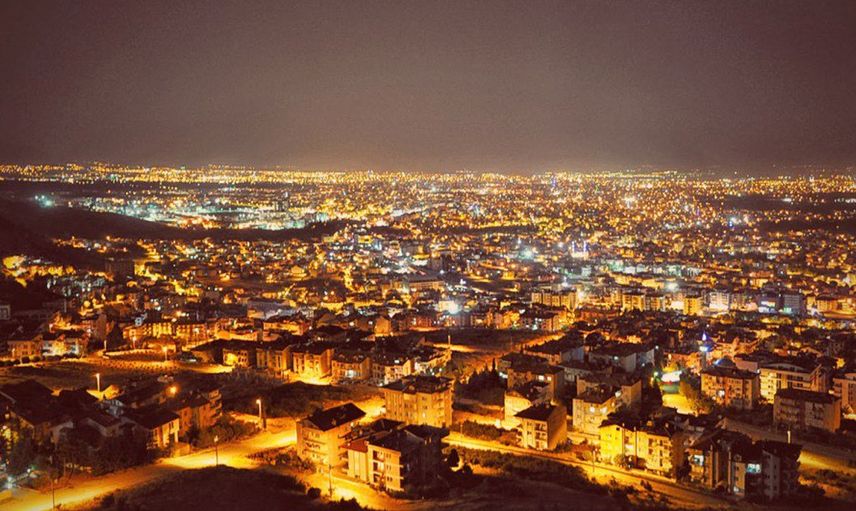 Denizli'de çekilen bu görüntüler çok korkutucu