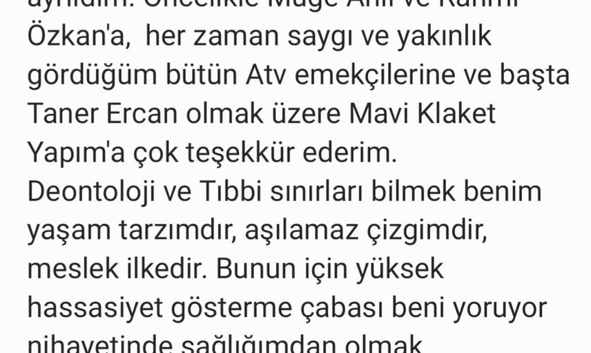 Müge Anlı'nın Psikiyatristi Neden Ayrıldığını Açıkladı!
