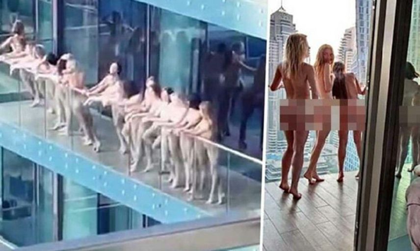 Dubai'de Çıplak Fotoğraf Çekimi Krizi!