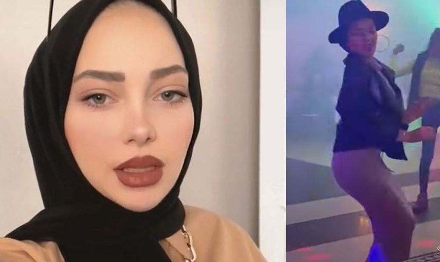 Başörtüsünü ayaklar altına aldı! TikTok fenomeni Esra Rabia Ünal o görüntüleriyle sosyal medyada linç edildi