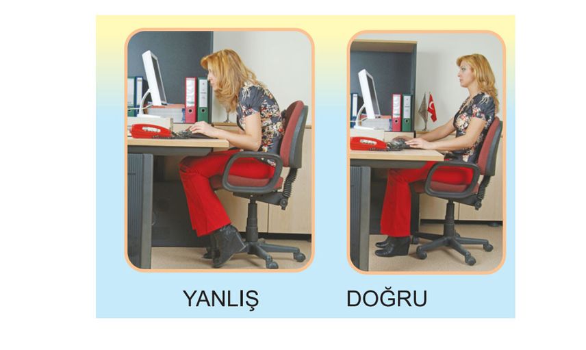 Masabaşında çalışanlar için hazırladık: Bu egzersizleri yaparak sağlığınızı koruyun!