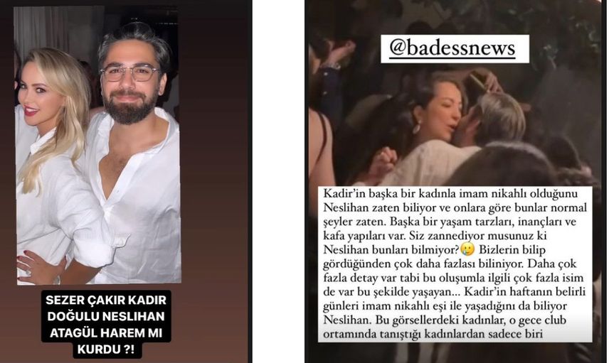 Kadir Doğulu'nun imam nikahlı eşi