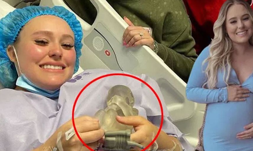 Bebeğini iki kez dünyaya getirdi mümkün değil demeyin işte o anlar
