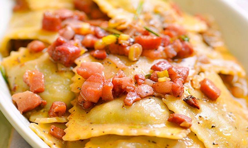 Ravioli Ai Funghi