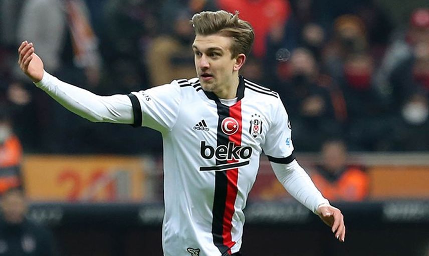 Beşiktaş'ın genç futbolcusu Rıdvan Yılmaz Eintracht Frankfurt ile transferde anlaşmaya vardı!