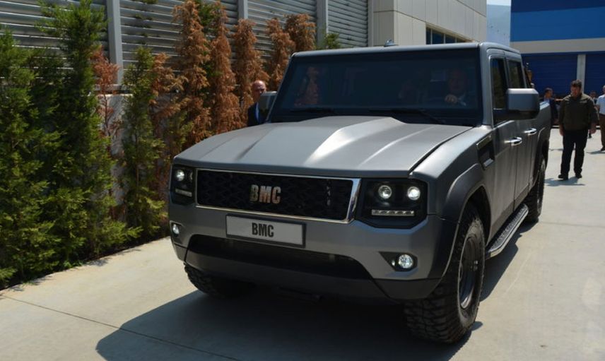 BMC'nin Zırhlı Pikap Aracı Göreve Hazır