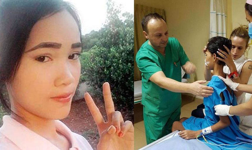 Böylesini ilk defa göreceksiniz! Dişini çektirmeye gitti yüzünü kaybetti