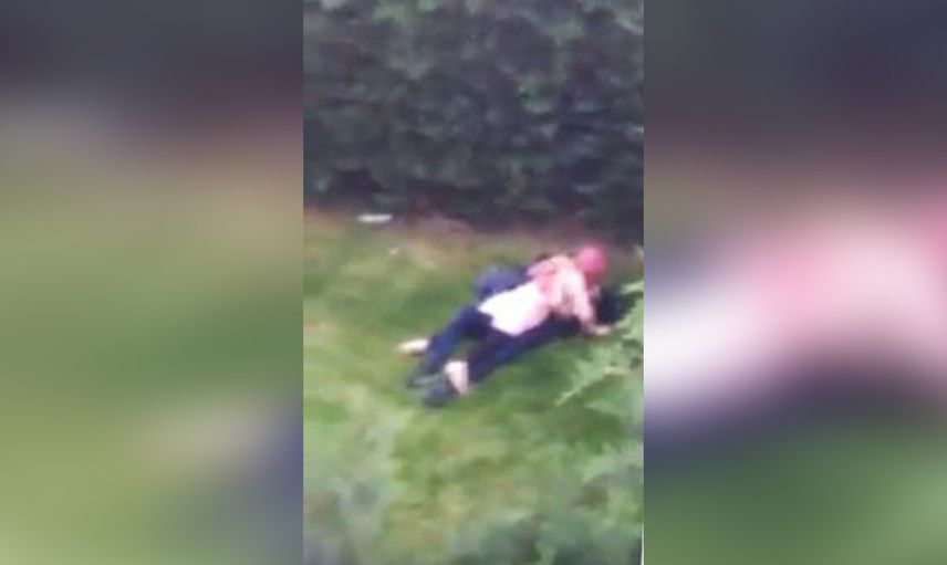 Kayseri'de parkta birliktelik yaşayan çift olay oldu