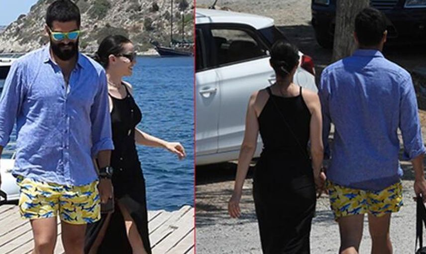 Burak Özçivit ile Fahriye Evcen'in Tekne Keyfi!