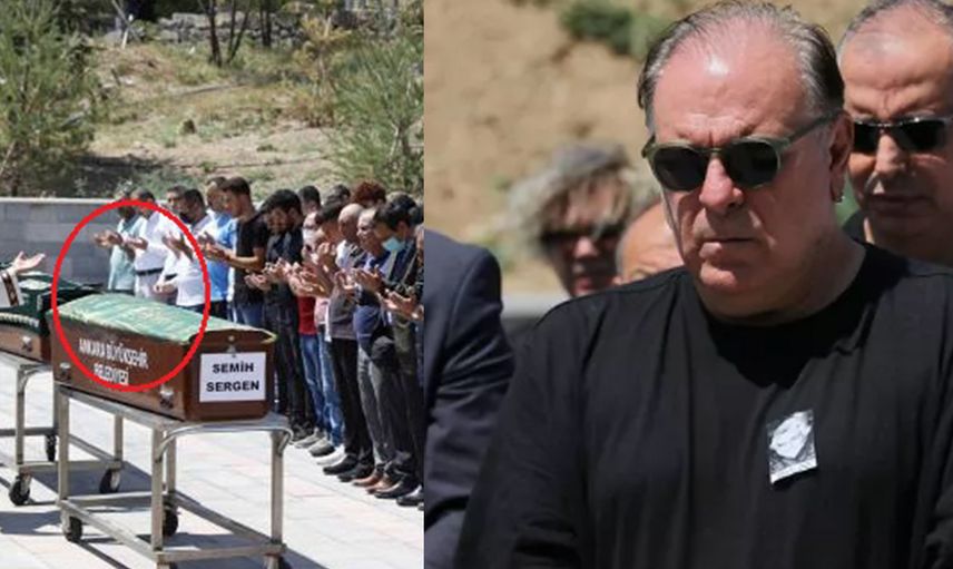 Burak Sergen’in babası usta sanatçı Semih Sergen son yolculuğuna uğurlandı! Cenaze töreninde yaşanan saygısızlığa ünlü oyuncu kayıtsız kalamadı