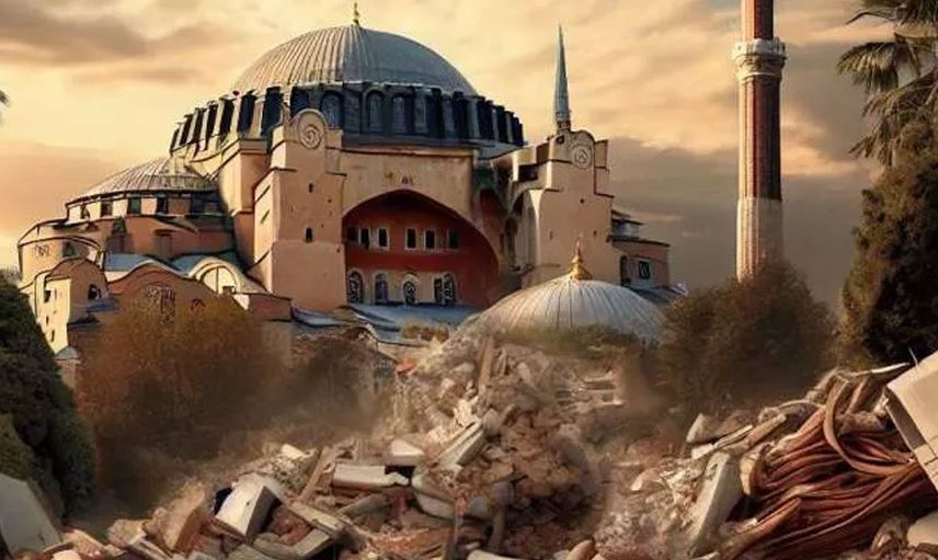 Büyük İstanbul depremini yapay zeka böyle çizdi!