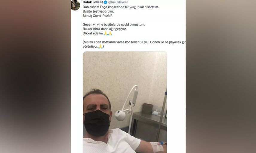 Haluk Levent'in sağlık durumu