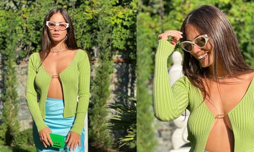 Dekolteyi Abartan Demet Özdemir 