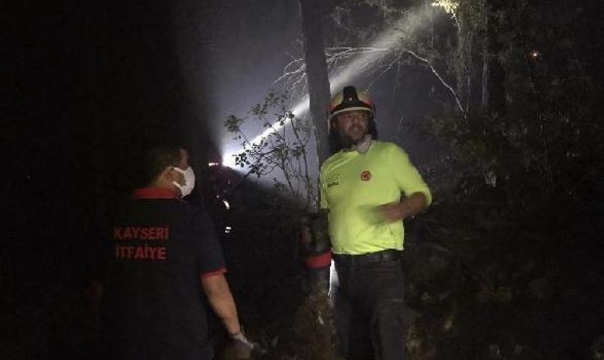 Gurbetçi İtfaiyeci Bavulunu Alıp Orman Yangınları İçin Geldi