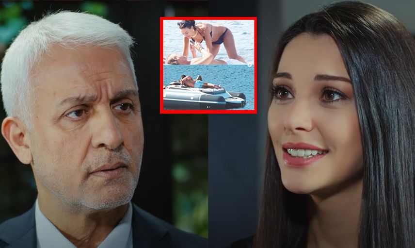 Çağla Şikel ile mesajları ifşa olan İzzet Antebi bu kez Tuvana Türkay ile gündeme geldi! İkili plajda aşka gelip Türkiye'de olduklarını unuttular kucak kucağa yakınlaştı görenler gözlerine inanamadı